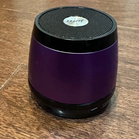 Jam Rechargeable Bluetooth Portable Purple Wireless Speaker Audio 5V - Picture 5 of 6